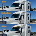 thumbnail image 6 of GTINTHEBOX 5pc Smoke Lens Amber LED Roof Clearance Marker Light For Kenworth T680 T770 T880, 6 of 12
