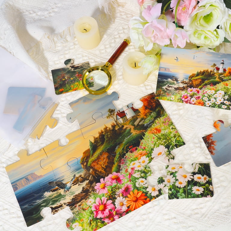 Armscye 4 Pack Large Piece Senior Puzzles With Storage photo 6