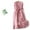 Pink#1, variant on Spring Saving GaThRRgYP Women Casual Dress Summer Dress,Women's Retro Cotton and Linen Round Neck Wave Print Lace-up Waist Retraction A-line Skirt Dress