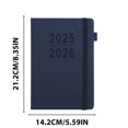 thumbnail image 3 of Agenda en inglés para gestión del tiempo | Cuaderno planificador semanal con calendario con cierre de cremallera | Manual de eficiencia para 365 días | Organizador para productividad | 1 pieza, 3 of 6