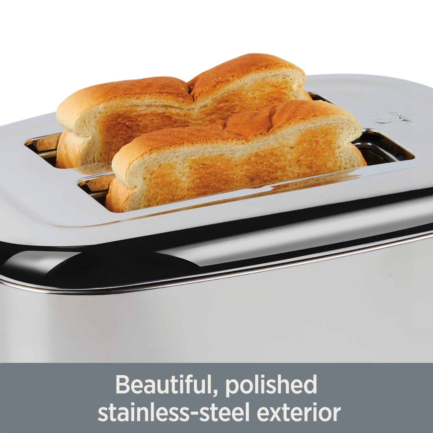 All-Clad Electric Stainless Steel Toaster with Extra Wide Slots, 2 Slice, LED Display, Silver
