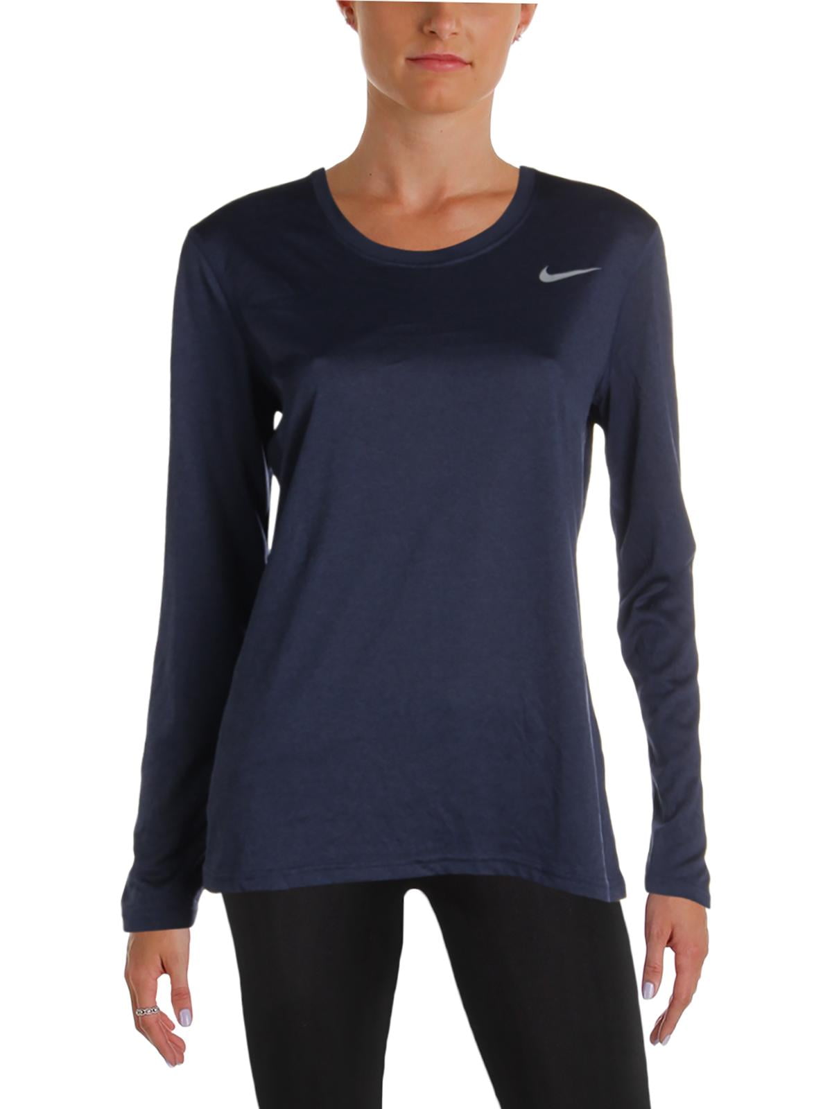 analogi enkel omhyggelig Nike Womens Dri-Fit Fitness Workout T-Shirt - Walmart.com