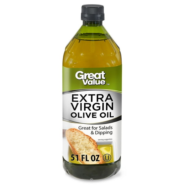 Great Value 100 Extra Virgin Olive Oil 51 fl oz