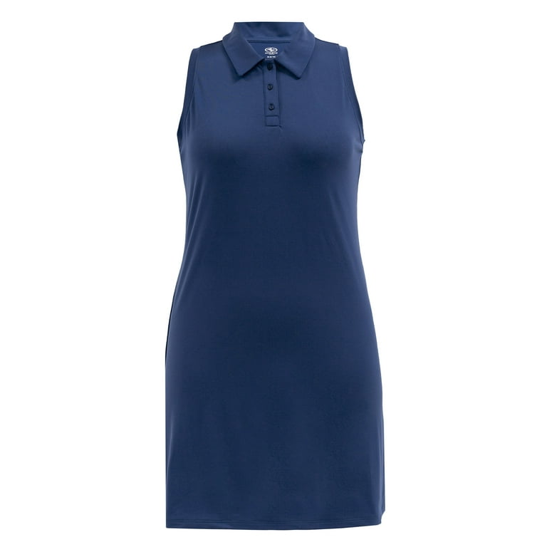 レディースウェア Sleeve Polo Dress U.S. POLO ASSN. (3008 Solid Polo Dress - Banded Cuffs