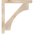 thumbnail image 3 of Ekena Millwork 3 1/2"W x 38"D x 42"H Westlake Craftsman Smooth Bracket, Douglas Fir, 3 of 4