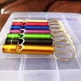 thumbnail image 3 of Sifflet de Sport Extérieur en Alliage d'Aluminium pour Survie Camping Course Cyclisme Randonnée Jeux de Balle Bleu, 3 of 6