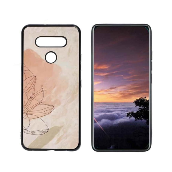 Compatible with LG K51 Phone Case, Custom Case Men Women, Flexible Silicone Shockproof Case for LG K51