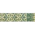 thumbnail image 2 of Vision Studio 24x9 White Modern Wood Framed Museum Art Print Titled - Panel Arabesque IV, 2 of 4