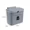 7L No Inner grey, variant on Totoro Hero Kitchen Recycle Rubbish Bin Toilet Trash Can Kitchen Cabinet Door Hanging Trash Can with Lid Wall Mounted Trash Can