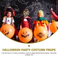 thumbnail image 3 of 2pcs Halloween Plastic Half Face Hollow Out Mask Fiest Farty Fiet Stage Appson, 3 of 5