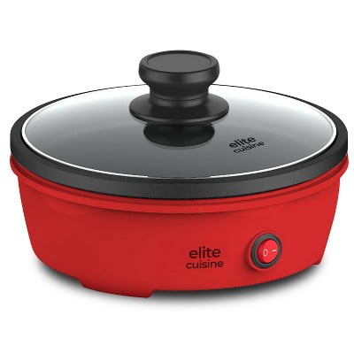 8.5" Round Mini Skillet with Glass Lid