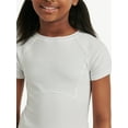 thumbnail image 3 of Justice Girls Seamed Tee, Sizes XS - XLP, 3 of 8