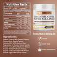 thumbnail image 4 of Vanilla Coffee Super Creamer - Coconut Milk Powder, MCT, Organic Lion’s Mane, Reishi & Cordyceps. Plant-based, Focus, Stress Relief, Antioxidants, Energy & Immunity. Dairy-free, Vegan (120g/4.23oz), 4 of 7