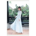thumbnail image 4 of Hanfu-Hanbok chino para mujer, disfraz para adulto, estudiante Ming, Sarong, largo de cintura mejorado, conjuntos de cuello diario, vestido de fiesta, 2022, 4 of 5