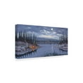thumbnail image 2 of Trademark Fine Art 'Evening Visitor' Canvas Art by Allen Jimmerson, 2 of 3