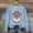 Light Blue, variant on Tetras Womens Sweatshirt Fall,Women's Fashion Casual Long Sleeve Round Neck Printed Ladies Sweatshirt,tops Blouse