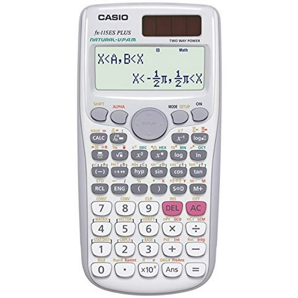 Casio FX115ESPLUS Scientific Calculator, White