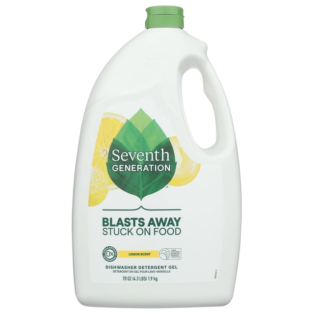 Gel para lavavajillas Seventh Generation con aroma a limón 2075 ml