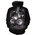 thumbnail image 3 of Sudadera con capucha de lobo 3D de otoño para hombre, sudadera con capucha con estampado de lobo animal, chándales, chaquetas para hombre y mujer, sudadera con capucha divertida, envío directo, 3 of 5