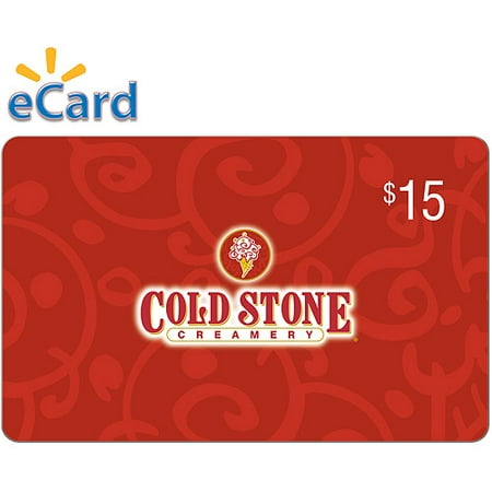Cold Stone Creamery $15 (Email Delivery)