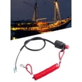thumbnail image 3 of Cordón para Barco FLhrweasw Interruptor Fueraborda Seguridad Impermeable, 3 of 9
