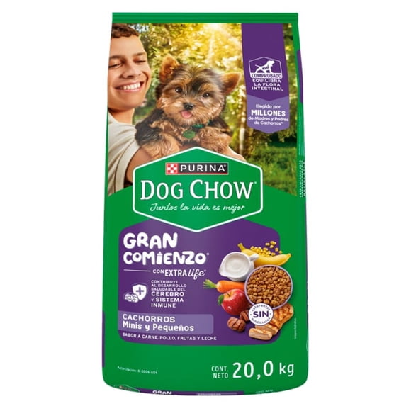 Croquetas Para Perro Dog Chow Cachorro Razas Pequeñas 20 Kg