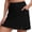 Black, variant on High Waisted Pocket Skirt for Women Casual Athletic Skorts Versatile Everyday Wear Comfortable Activewear for Yoga and Leisure