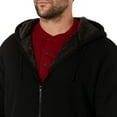 thumbnail image 4 of Men's Smith's Workwear Hooded Sherpa-Lined Thermal Jacket Color: Black Size: XL, 4 of 5