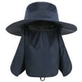 thumbnail image 1 of Sombrero para el sol Sombrero para el sol de ala ancha con solapa de cuello desmontable y cubierta f Tomshoo Sombrero para el sol, 1 of 7