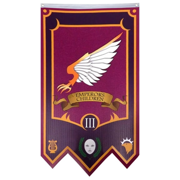 Wargame Style Emperors Children Legion III Flag Banner Home Yard Garden Decor 30x50in