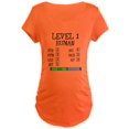 thumbnail image 1 of CafePress - Level 1 Human Maternity T Shirt - Maternity Dark T-Shirt, 1 of 1
