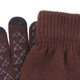 thumbnail image 4 of Guantes para hombre y mujer, de color bloqueado, para exteriores, sin dedos, de lana gruesa, informales, de moda, con parte superior acrílica., 4 of 5