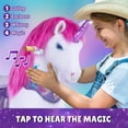 thumbnail image 4 of PonyCycle Interactive Unicorn Ride-On Toy, Touch Sound, Kid-Powered, Ages 3-4, Pink and Purple, Y352, 4 of 10