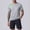 Gray, variant on Short Sleeve Men'S T-Shirts Pull-On Crew Neck Green Refreshing Tops Retro Vintage Modern Patchwork T-Shirts Green,M