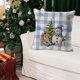 thumbnail image 5 of Seyotauo Winter Christmas Pillow Covers 18x18 Inch Blue Xmas Tree Decorative Throw Pillowcases Outdoor Holiday Seasonal Farmhouse Cushion Cases Decor for Sofa Couch Bed, 5 of 6