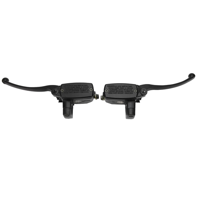Conjunto de palanca de cilindro maestro de embrague de freno hidráulico negro para motocicleta con manillar de 1 pulgada
