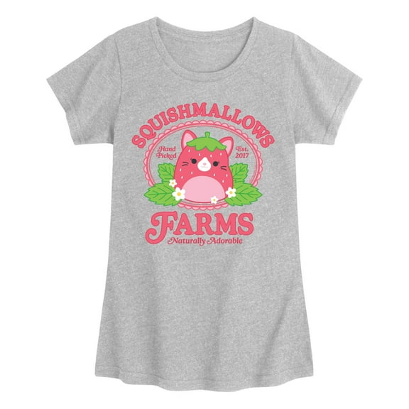 Squishmallows - Farms Olma- Youth Girls Short Sleeve T-Shirt