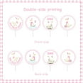 thumbnail image 5 of 24Pcs Pink Silly Goose Cupcake Toppers, One Silly Goose Cupcake Picks 1st Birthday Party Cake Decorations, Farm Animal Themed First Bday Baby Shower Party Supplies, 5 of 6