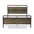 thumbnail image 5 of Furniture of America Filorga Industrial Queen Metal Bed in Bronze, 5 of 9