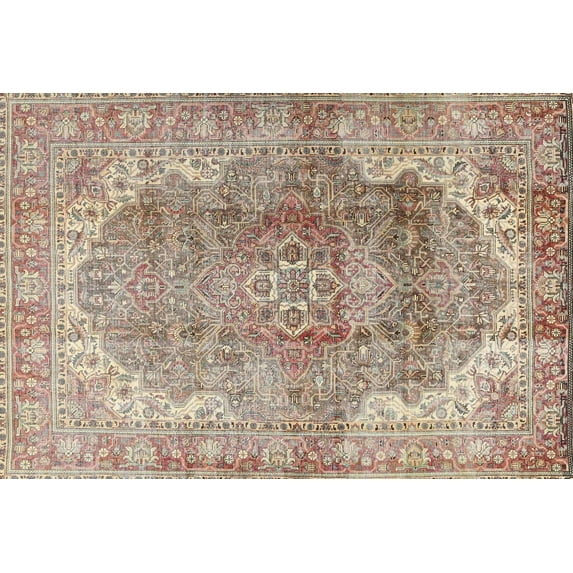 Ahgly Company Indoor Rectangle Traditional Dark Gold Brown Medallion Area Rugs, 2' x 3'