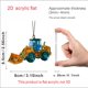 thumbnail image 3 of Pendant Christmas Decoration, metal hanging ornament, elegant glass beads, fairy lights, holiday home decor, foldable design, lightweight, for living room, 3 of 8
