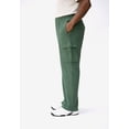 thumbnail image 2 of KingSize Men's Big & Tall Reverse Weave Cargo Pants, 2 of 6