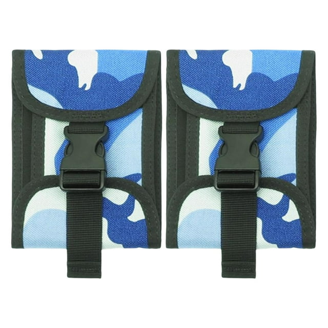 2 Count Scuba Diving Weight Belt Pocket with Quick Release Buckle 2kg Premium