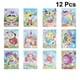 thumbnail image 1 of 12 Pcs Kid Stickers Children 3D Crystal Decals DIY Cartoon Stickers Educational Toys Kids, 1 of 3