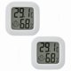 thumbnail image 1 of Termómetro higrómetro para interiores, 2 uds. Mini termómetro higrómetro digital para interiores de alta precisión, termómetro e higrómetro precisos, 1 of 5