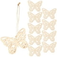 thumbnail image 5 of Eease 10pcs Butterfly Wood Slice Shapes for DIY Crafts and Ornaments, 5 of 5