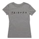 thumbnail image 1 of Camiseta gris para mujer del programa de televisión Friends (talla 3XL), 1 of 3