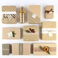 thumbnail image 3 of Papel de regalo navideño, papel de regalo de cumpleaños reciclado, papel de regalo de 6 estilos para ocasiones especiales, 3 of 5