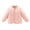 Pink, variant on Godderr 1-10Y Baby Kids Down Jacket Coat Winters Coats Casual Outerwear Jackets Autumn Winter Lightweight Short Section Buttons Long-Sleeved Top Coat