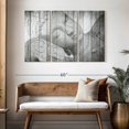 thumbnail image 3 of Elephant Stock Sleeping Buddha Wall Art - Horizontal Multi Panel Canvas - Living Room Wall Decor - People Multi Panel - Gray And White Decor - 50" x 32", 3 of 8